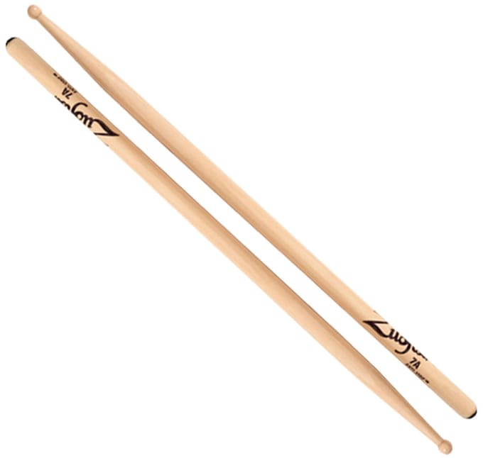 Zildjian Anti-Vibe 7A Sticks, Wood Tip - Drumsticks