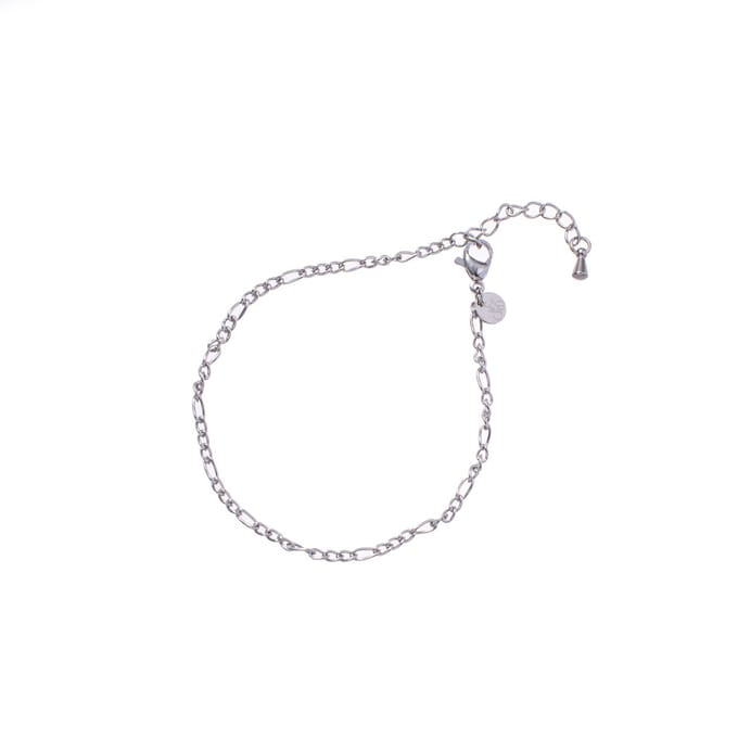 Go Dutch Label Armband (Sieraad) small link Zilver