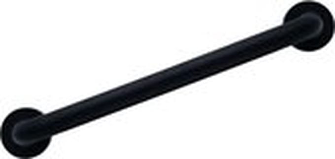 Ridder Ken Badgreep - Softgrip - 50cm - Chroom/Zwart
