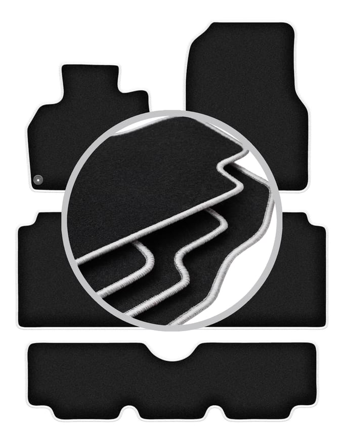 CARLUX-SILVER automatten voor: Renault Espace IV 7-zits (2002-2012)