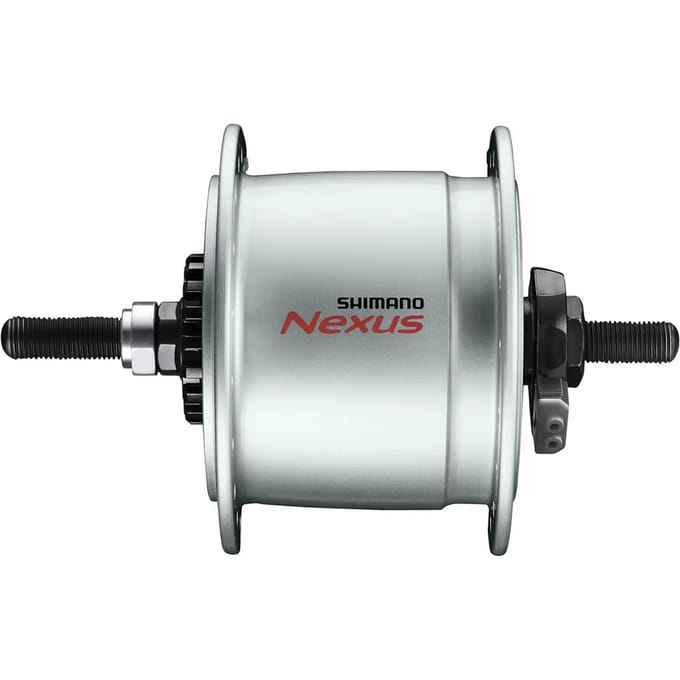 Shimano Naafdynamo Dh-c6000-2r Zilver