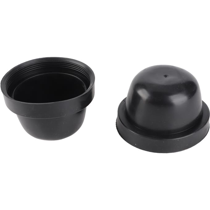 2 Stuks 70mm Auto LED Lamp Koplamp Rubber Waterdicht Stofdicht Afsluitdeksel black