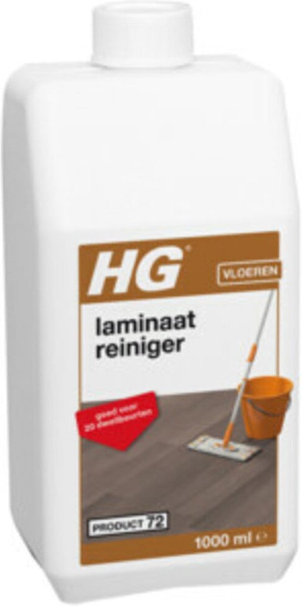 6x HG Laminaat Reiniger 1 liter
