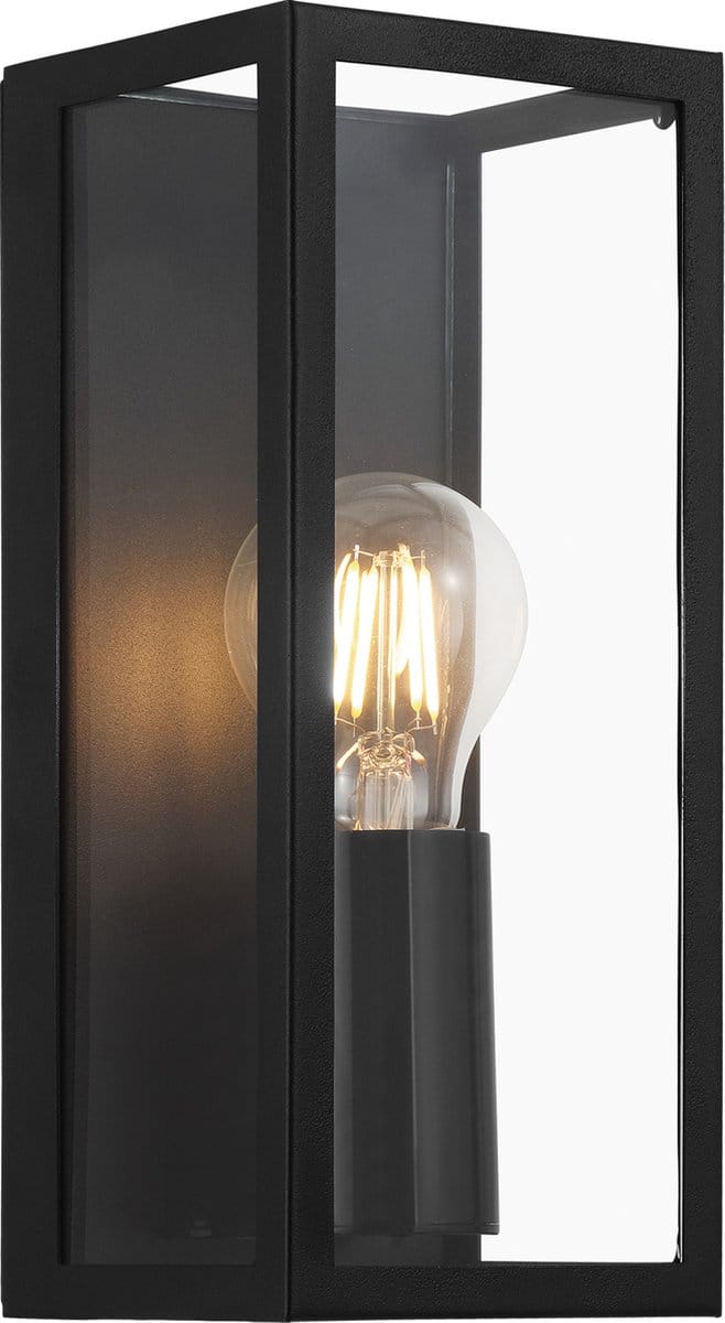 EGLO Alamonte 2 Wandlamp Buiten - E27 - 26 cm - Zwart