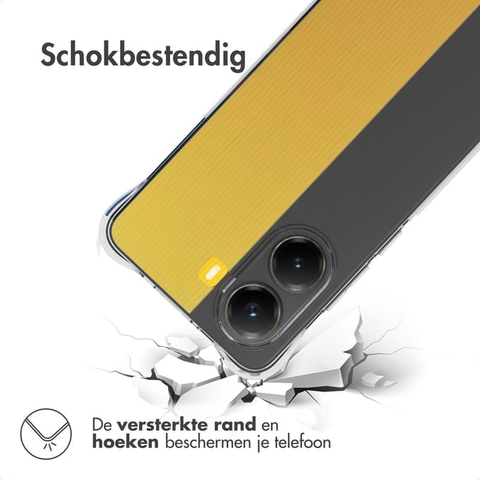 imoshion Hoesje - Geschikt voor Xiaomi Poco X7 - Shockproof Case - Transparant