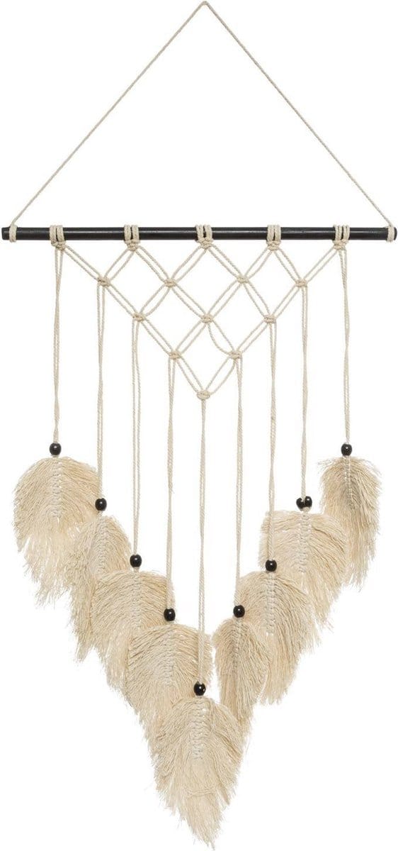 Macramé SAFARI om op te hangen, 95 cm