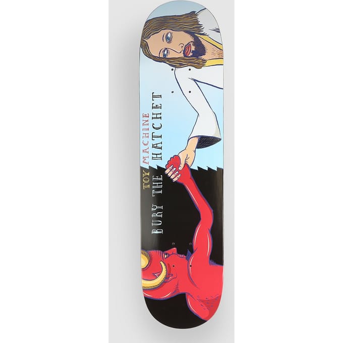 Toy Machine Bury the Hatchet 8" Skateboard Deck patroon
