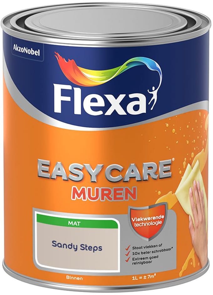 Flexa - Easycare Muren - Sandy Steps - Mengverf - 1 L