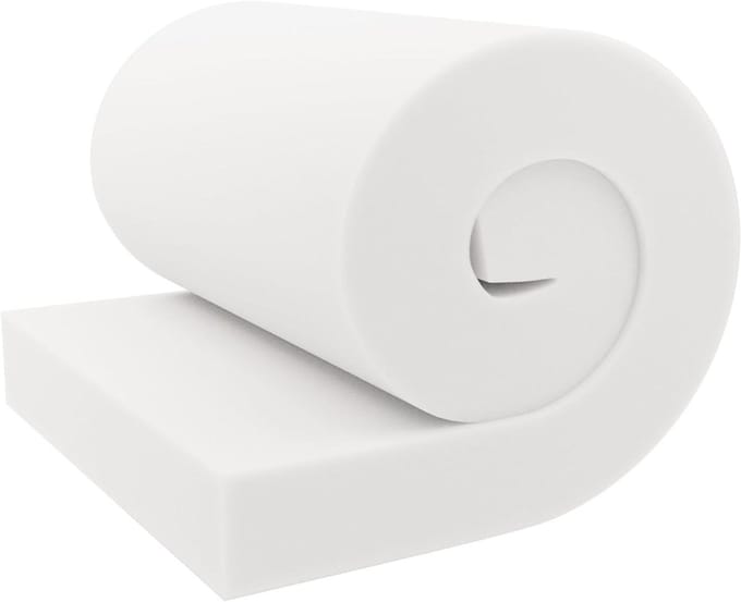 Schuimrubber Kussen - Vulling Materiaal - Meubel Stoffering - 44 ILD Stevigheid - 66x132x15 cm
