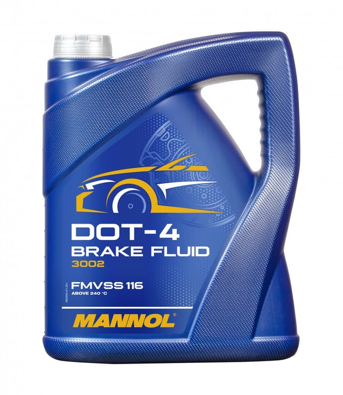 Mannol Remvloeistof Dot-4 | 5 liter | De Oliereus