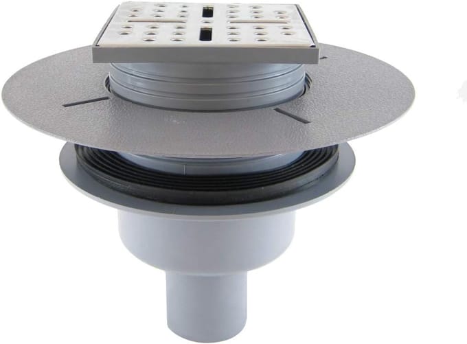 Universele Afvoerplug Set voor Douche en Wastafel - Zilver
