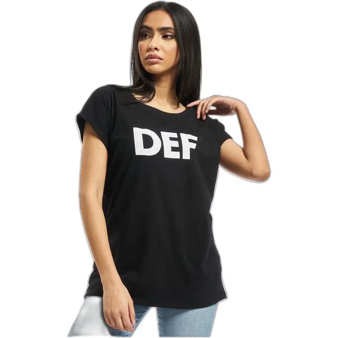 DEF - Sizza Dames T-shirt - M - Zwart