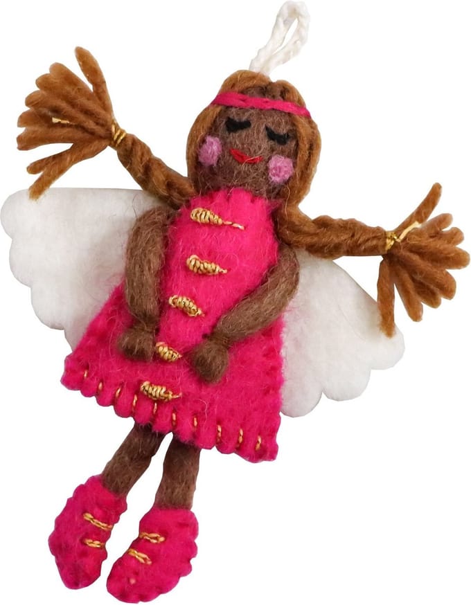 Return to Sender Beschermengel Angel of the world - Roze