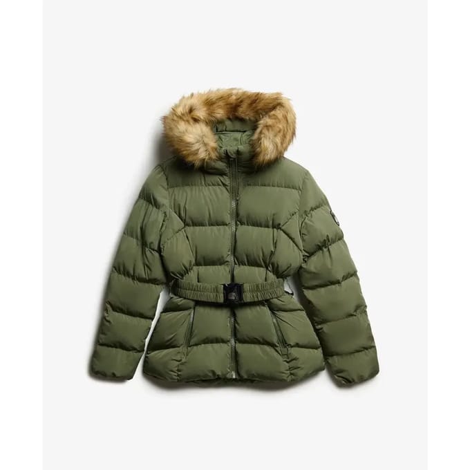 Superdry - Fuji Riem Pufferjas - Dames - Gewatteerde jassen