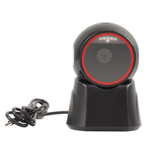 X11 1000A 2D 1D QR Barcode Scanner Omnidirectionele Desktop Barcode Scanner Automatische Barcode Lezer Handsfree zwart