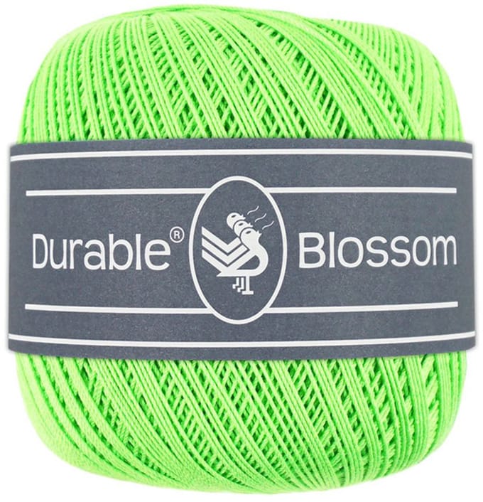 Durable Blossom - 2155 Apple Green - Verfijnd Gemerceriseerd Katoen Garen