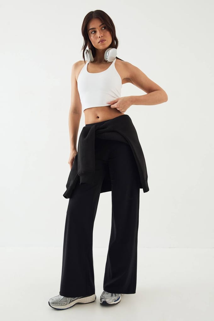 Dames DSGN Studio Ultra Sculpt Rechte Pijp Broek | Black | Maat: Medium