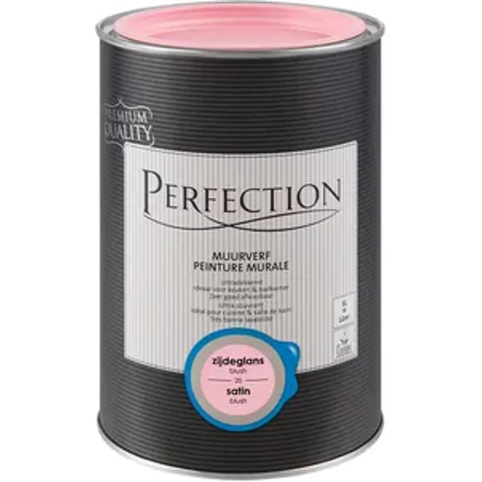 Perfection Ultradekkend Muurverf - Zijdeglans - Blush - 1l