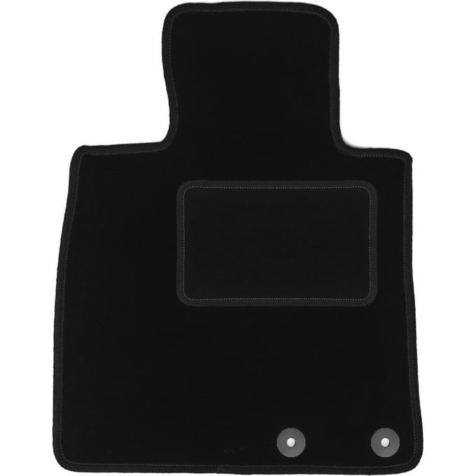 Bestuurdersmat zwart voor: Nissan Note II hatchback (2012-)