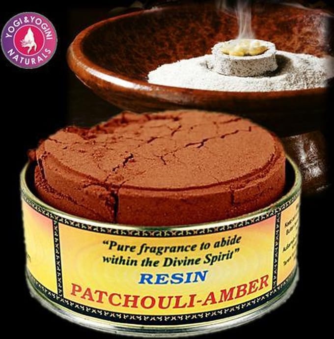 Wierookhars Patchouli-Amber - 40 g