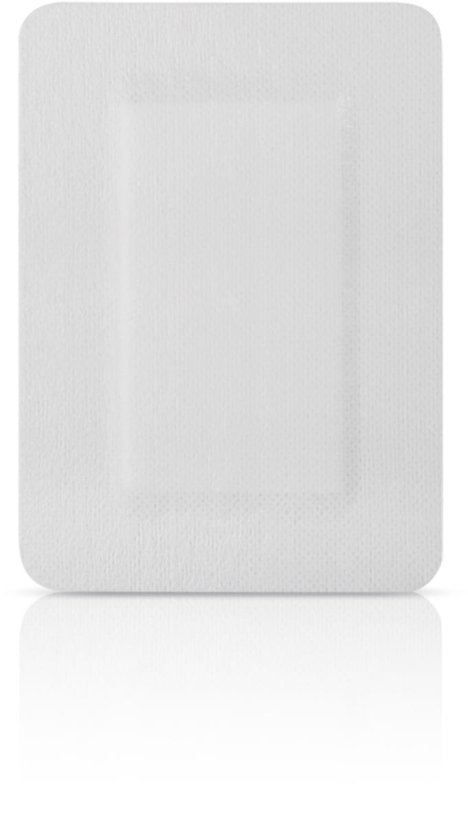 Kliniplast eilandpleister nonwoven border 5 x 7 CM wit - 10 stuks