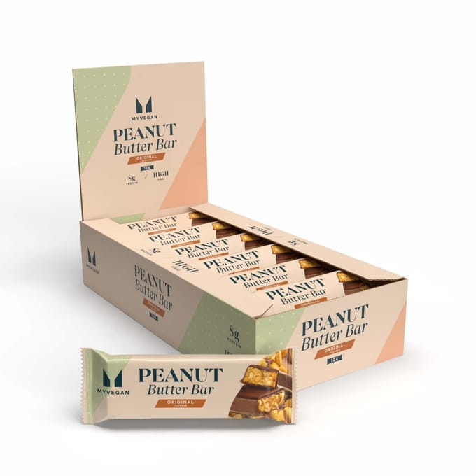 Peanut Butter Bar - 12 x 38g - Pindakaas