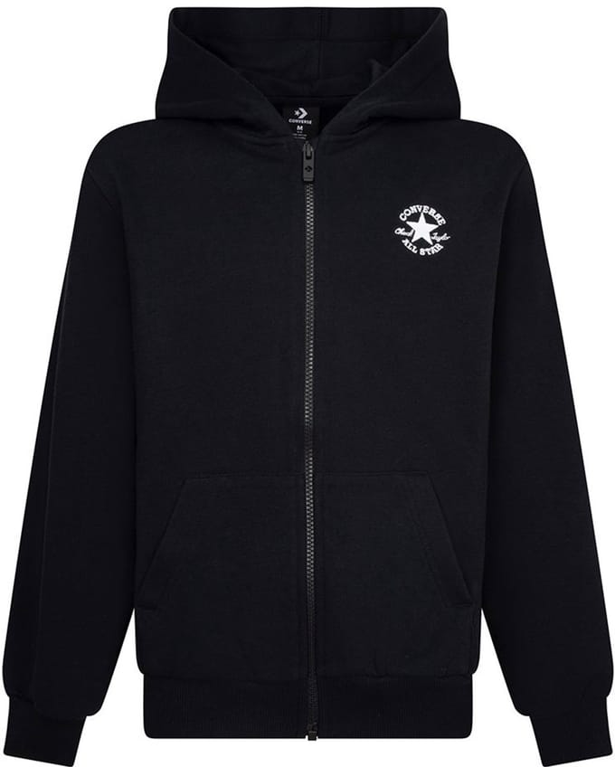 Converse Kids Dissected Sweatshirt Met Rits Zwart 8-10 Years Jongens
