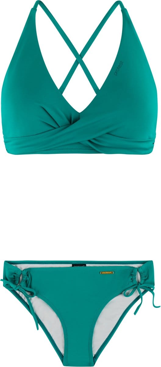 Protest PRTCelia - Bikini set Dames - B&C-cup - Uitneembare vulling - Gespsluiting - Medium dekking - Oranje