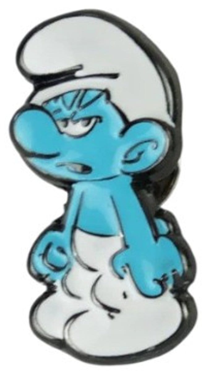 Smurfen pin van de moppersmurf - 2,5 cm - Bavarian Caps