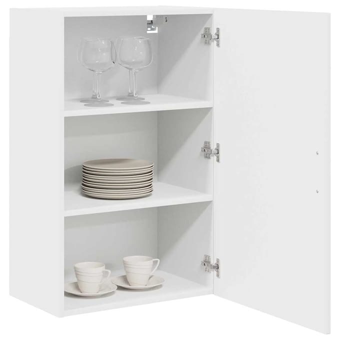 vidaXL - Vaatwasserpaneel - Kalmar - Hoogglans - wit - 50 - x - 31 - x - 80 - cm