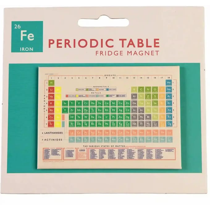 Koelkastmagneet Rex London Periodic Table