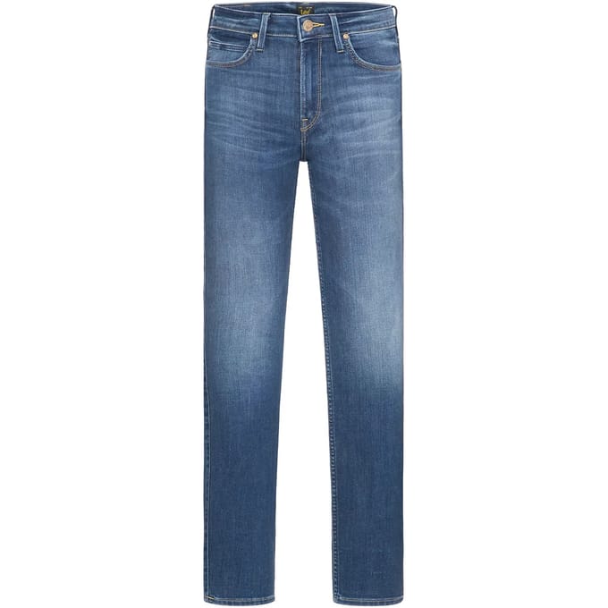 Lee Marion Straight Spijkerbroek Blauw 27 / 31 Vrouw