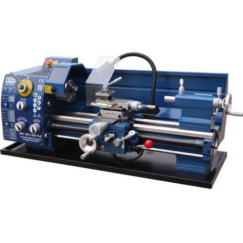 HBM Metaaldraaibank (750 Watt / 1Pk) Tandwielgeschakelde Metaaldraaibank