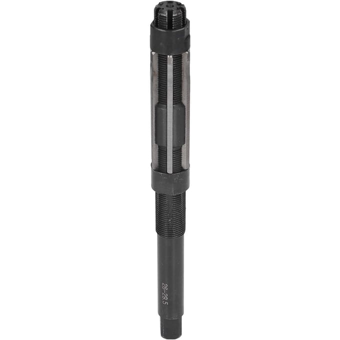 6 Fluiten Handruimer 9SiCr Metaal Verstelbaar Rechte Schacht Snijden Boren Ruimer 26?29.5mm