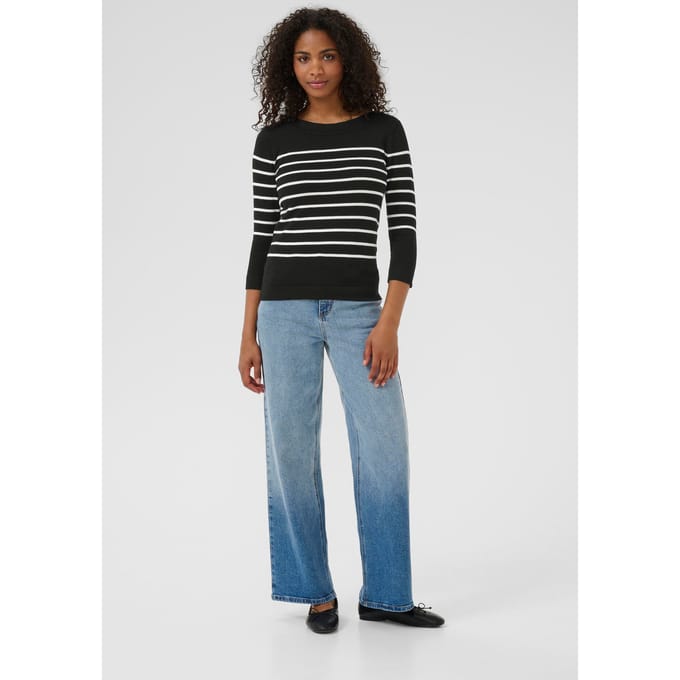 Pullover KAlizza Tight fit black white