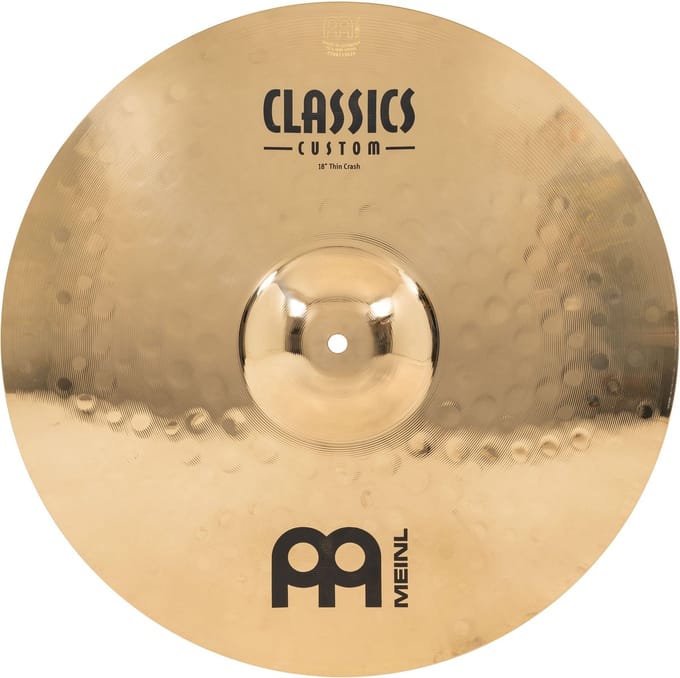 Meinl CC18TC-B Classics Custom Thin Crash 18" - Crash bekken