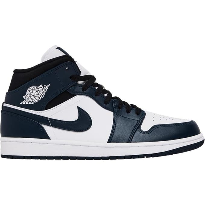 Jordan 1 Mid Armory Navy 44 black