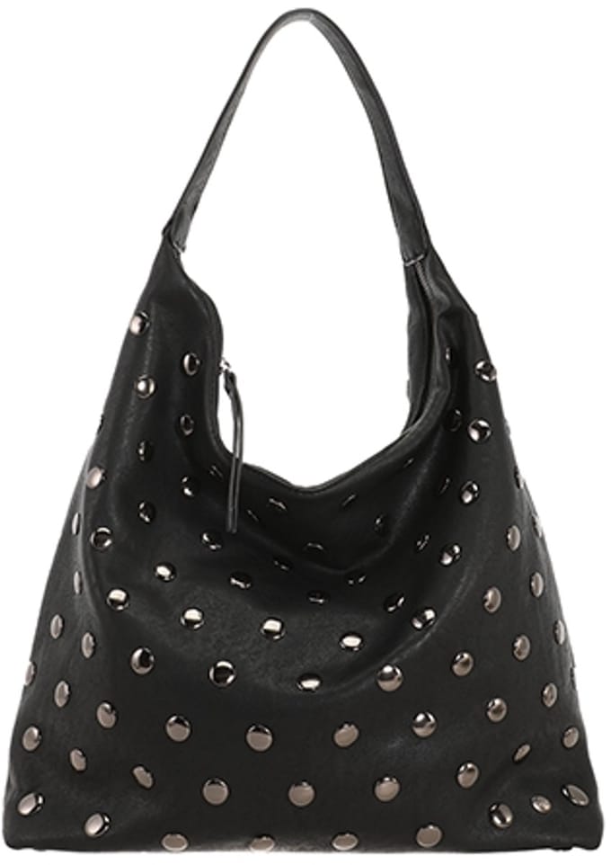 I'm Dutch Schoudertas - Veneto - Zwart - Met studs