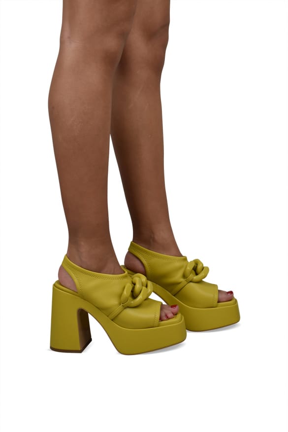 Stella McCartney Skyla Sandalen Geel