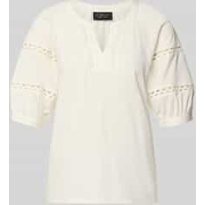 s.Oliver - female - T-shirt met kanten details
