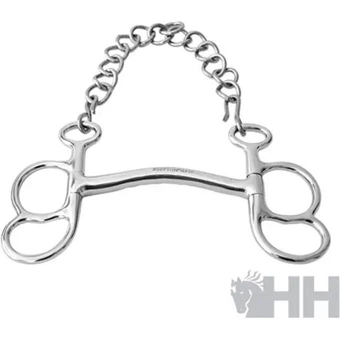 Bit met riemketting voor paard Sefton Arco