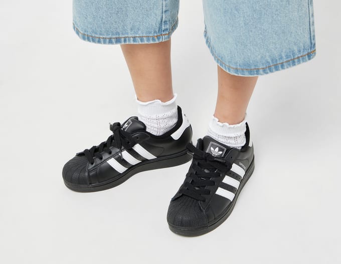 Baskets unisexes Adidas Superstar 2 Noir/Blanc, Core-Black/Cloud-White JI0079 36⅔