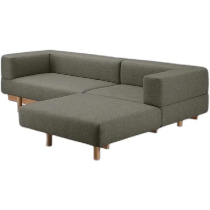 Bank met rechte chaise longue 12 Emko Alchemist