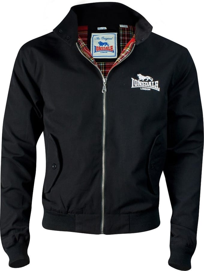 Lonsdale Slimfit Harrington Classic - Maat: L