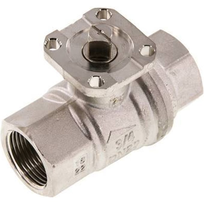 G3/4'' 2-Weg Messing Kogelkraan ISO-Top PN40 - BL2BA - BL2BA-034