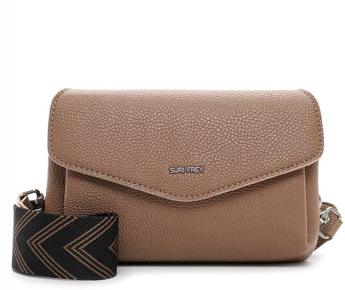 SURI FREY Schoudertas Cathy Crossbody Bag Taupe