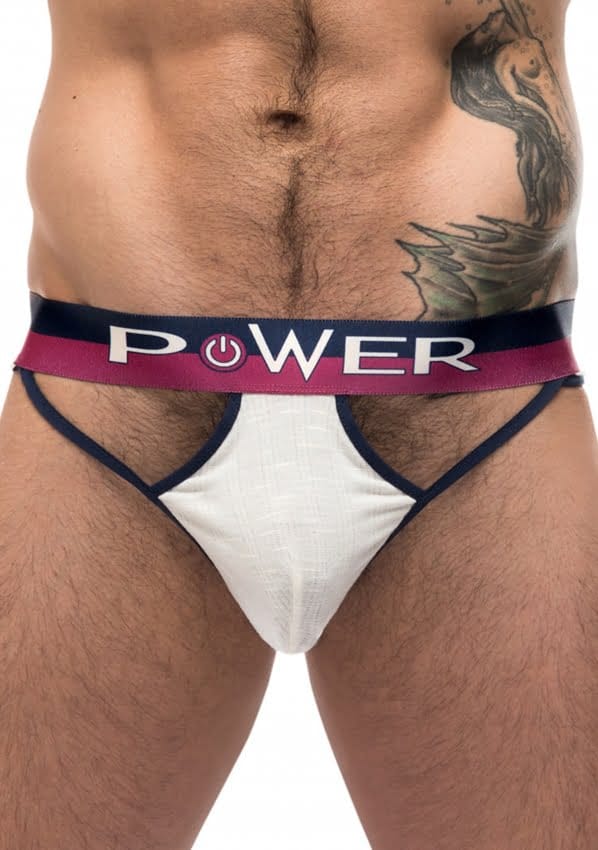 Male Power - Cutout Thong - Wit