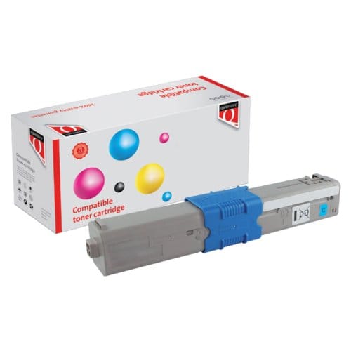 Toner Quantore alternatief tbv Oki 44469706 blauw