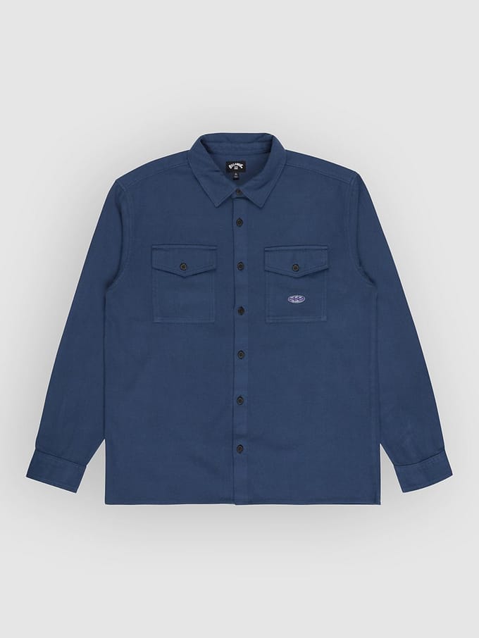 Billabong Del Mar Overhemd Met Lange Mouwen Blauw XL Man