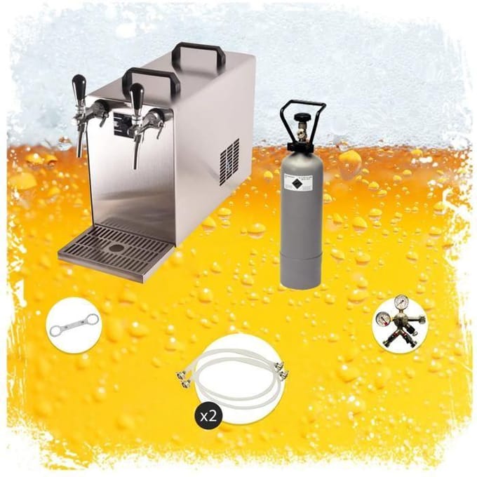 Tireuse à Bière Stream 50 Refroidisseur Sec 50 L/h 2 Voies CO2
